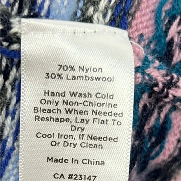 Talbots Women’s 2XP Fair Isle Lambswool Blend Pullover Sweater - Picture 4 of 5